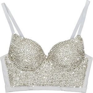 Rhinestone Bustier